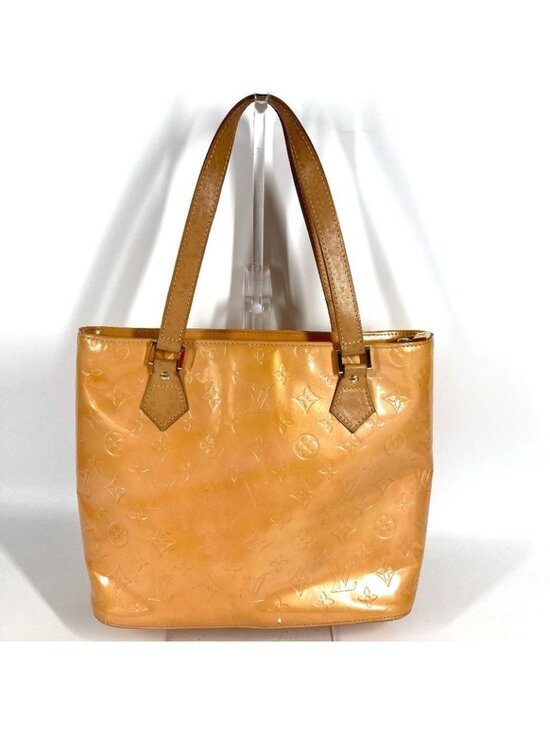 Louis Vuitton Shoulder Bag Houston Monogram Vernis Rose Pink